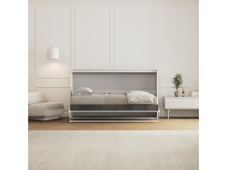 SMARTBett Schrankbett 100x200  Horizontal (M2 55cm Tiefe)