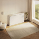 SMARTBett Schrankbett 100x200  Horizontal (M2 55cm Tiefe)  Weiss/Weiss Hochglanz