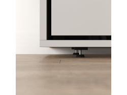 SMARTBett Schrankbett 100x200  Horizontal (M2 55cm Tiefe)  Perlgrau