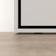 SMARTBett Schrankbett 100x200  Horizontal (M2 55cm Tiefe)  Perlgrau