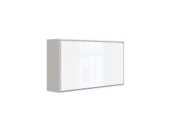 SMARTBett Schrankbett M2 Horizontal 100x200 mit Polsterrahmen