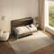 SMARTBett Schrankbett 100x200  Horizontal (M2 55cm Tiefe)  Anthrazit/Wildeiche