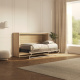 SMARTBett Schrankbett 100x200  Horizontal (M2 55cm Tiefe)  Kaiserberg Eiche
