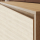 SMARTBett Schrankbett 100x200  Horizontal (M2 55cm Tiefe)  Kaiserberg Eiche