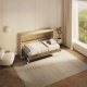 SMARTBett Schrankbett 100x200  Horizontal (M2 55cm Tiefe)  Kaiserberg Eiche/Anthrazit