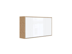 SMARTBett Schrankbett M2 Horizontal 100x200 mit Polsterrahmen