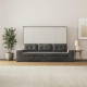 SMARTBett Murphy bed with sofa (M2 55cm depth) 160x200 Horizontal Pearl Gray