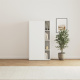 SMARTBett Wardrobe STA.2.0016 (M2 Series Depth 55cm) Height 168.2cm White/ Door White