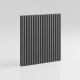 SMARTBett Wardrobe STA.2.0016 (M2 Series Depth 55cm) Height 168.2cm White/ Door WAVES Anthracite