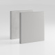 SMARTBett Schrank STA.2.0016 (Serie M2 Tiefe 55cm) Höhe 168,2cm Perlgrau/ Tür Perlgrau