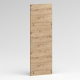 SMARTBett Wardrobe STA.2.0016 (M2 Series Depth 55cm) Height 168.2cm Anthracite/ Door Wild Oak