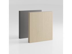 SMARTBett Schrank STA.2.0016 (Serie M2 Tiefe 55cm) Höhe 168,2cm Anthrazit/ Tür Kaiserberg Eiche