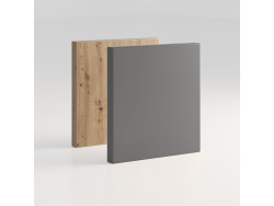 SMARTBett Schrank STA.2.0016 (Serie M2 Tiefe 55cm) Höhe 168,2cm Wildeiche/ Tür Anthrazit