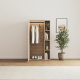 SMARTBett Schrank STA.2.0016 (Serie M2 Tiefe 55cm) Höhe 168,2cm Wildeiche/ Tür Wildeiche