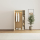 SMARTBett Wardrobe STA.2.0016 (M2 Series Depth 55cm) Height 168.2cm Kaiserberg Oak/ Door Kaiserberg Oak