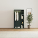 SMARTBett Wardrobe STA.2.0016 (M2 Series Depth 55cm) Height 168.2cm Stone green/ Door Stone green
