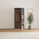 SMARTBett Schrank STA.2.0018 (Serie M2 Tiefe 55cm) Höhe 188,2cm Weiss zum 160H-M2-Schrankbett