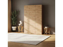 SMARTBett Schrank STA 2.012 mit  1Tür (Tiefe 40cm ) Wildeiche ohne Zusatzoption Tür Standard
