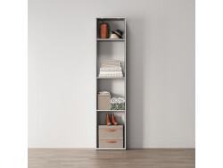 SMARTBett Schrank STA 2.012 mit  1Tür (Tiefe 40cm ) Wildeiche ohne Zusatzoption Tür Standard