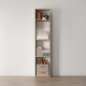 SMARTBett Schrank STA 2.012 mit  1Tür (Tiefe 40cm ) Wildeiche 2x Schubladen Tür Standard