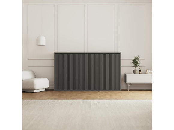 SMARTBett wall bed M2 Horizontal 100x200 with upholstered frame