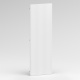 SMARTBett Wardrobe STA.2.0016 (M2 Series Depth 55cm) Height 168.2cm Stone green WAVES White