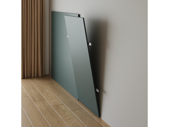 Designpaneel SMARTBett - Wandverkleidung Steingrün 900 x1682 mm