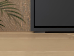SMARTBett Murphy Bed 140x200 Horizontal M2 (Depth 55cm) Anthracite with Corner Sofa Anthracite