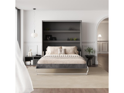 SMARTBett Murphy Bed 180x200 Vertical M3 Depth 55cm Anthracite