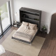 SMARTBett Murphy Bed 180x200 Vertical M3 Depth 55cm Anthracite