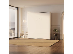 Wall Bed 160x200 Vertical (M3 Depth 55cm) White
