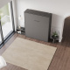 SMARTBett Schrankbett 160x200 Vertikal M3 Tiefe 55cm Anthrazit ohne Polsterrahmen