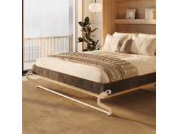 SMARTBett Murphy Bed 160x200 Vertical M3 Depth 55cm Kayserberg Oak