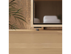 SMARTBett Murphy Bed 180x200 Vertical M3 Depth 55cm Kayserberg Oak / Mirror