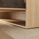 SMARTBett Murphy Bed 180x200 Vertical M3 Depth 55cm Kayserberg Oak / Mirror