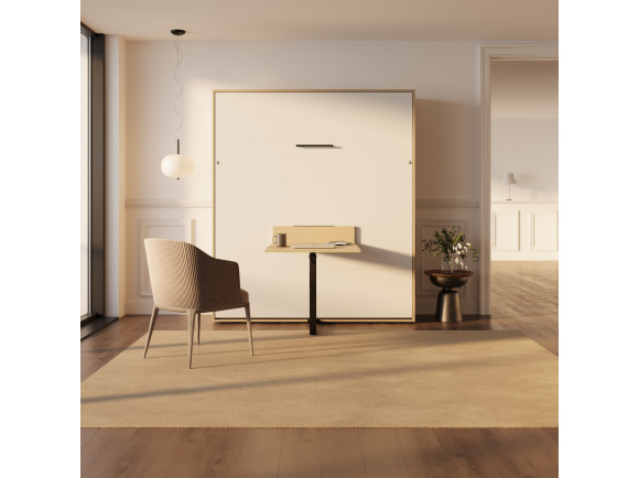 SMARTBett Murphy Bed 180x200 Vertical M3 Depth 55cm with Table