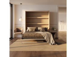 SMARTBett Schrankbett M3 (55cm Tiefe) 180x200cm Vertikal...