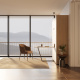 SMARTBett Murphy Bed with Desck M3 (55cm Depth) 180x200cm Vertica lKaiserberg Oak / White  Table Kaiserberg Oak