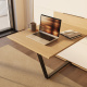 SMARTBett Murphy Bed incl Desk M3 (55cm Depth) 160x200cm VerticalKaiserberg Oak / White Desk Kaiserberg oak
