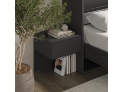 SMARTBett HANGING NIGHTSTAND.( 40cm depth) Anthracite
