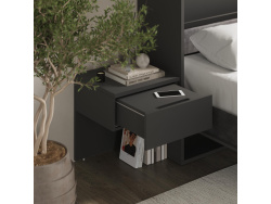 SMARTBett HANGING NIGHTSTAND.( 40cm depth) Anthracite