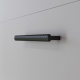Schrankbett M1 180x200 Vertikal Kaiserberg Eiche/Perlgrau inkl.SOFA Anthrazit