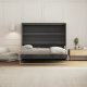 SMARTBett Murphy Bed 160x200 Horizontal M2 Depth 55cm Anthracite / Mirror