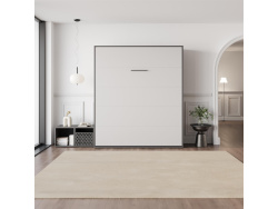 Schrankbett 160x200 Vertikal (M3 Tiefe 55cm) Weiss