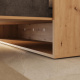 SMARTBett Murphy Bed 160x200 Vertical M3 Depth 55cm Wild Oak /Pearl Grey