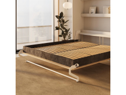 SMARTBett Schrankbett 160x200 Vertikal M3 Tiefe 55cm WeissIKaiserberg Eiche