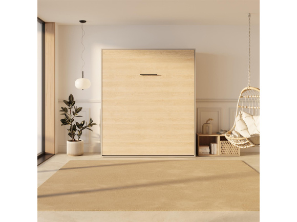 Wall Bed 160x200 Vertical (M3 Depth 55cm) White