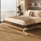 SMARTBett Murphy Bed 160x200 Vertical M3 Depth 55cm Pearl Grey / Anthracite