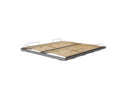 SMARTBett Schrankbett 140x200 Vertikal M3 Tiefe 55cm Weiss