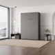 Wall Bed 160x200 Vertical (M3 Depth 55cm) White